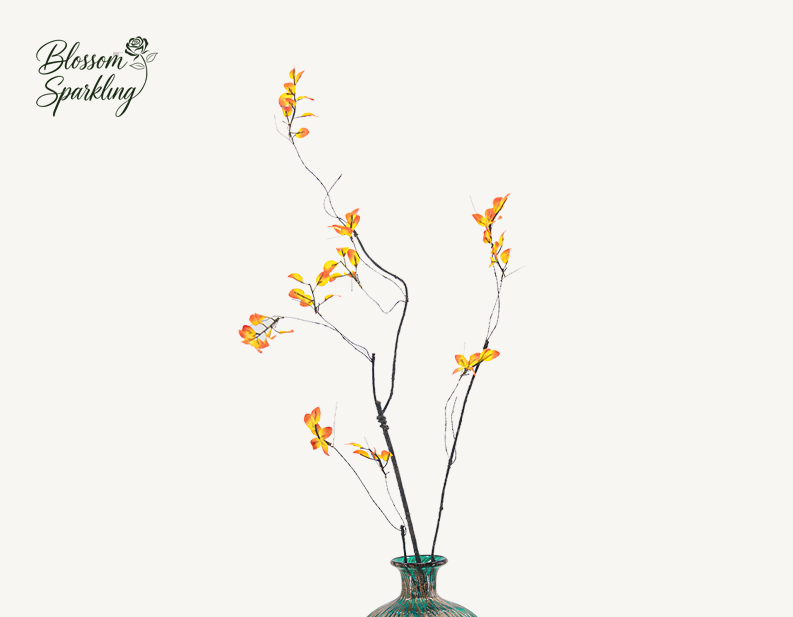 Artificial Spring Rain Leaves